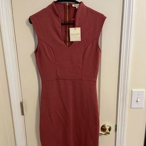 Mauve Mini Dress